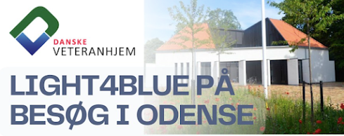 Light4Blue på besøg hos Danske Veteranhjem Grafik